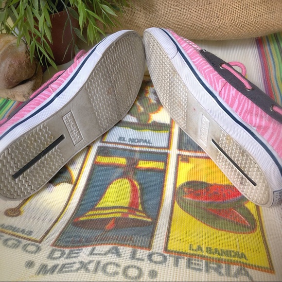 Sperry Top-Sider pink zebra sequin boat shoes - Picture 4 of 5